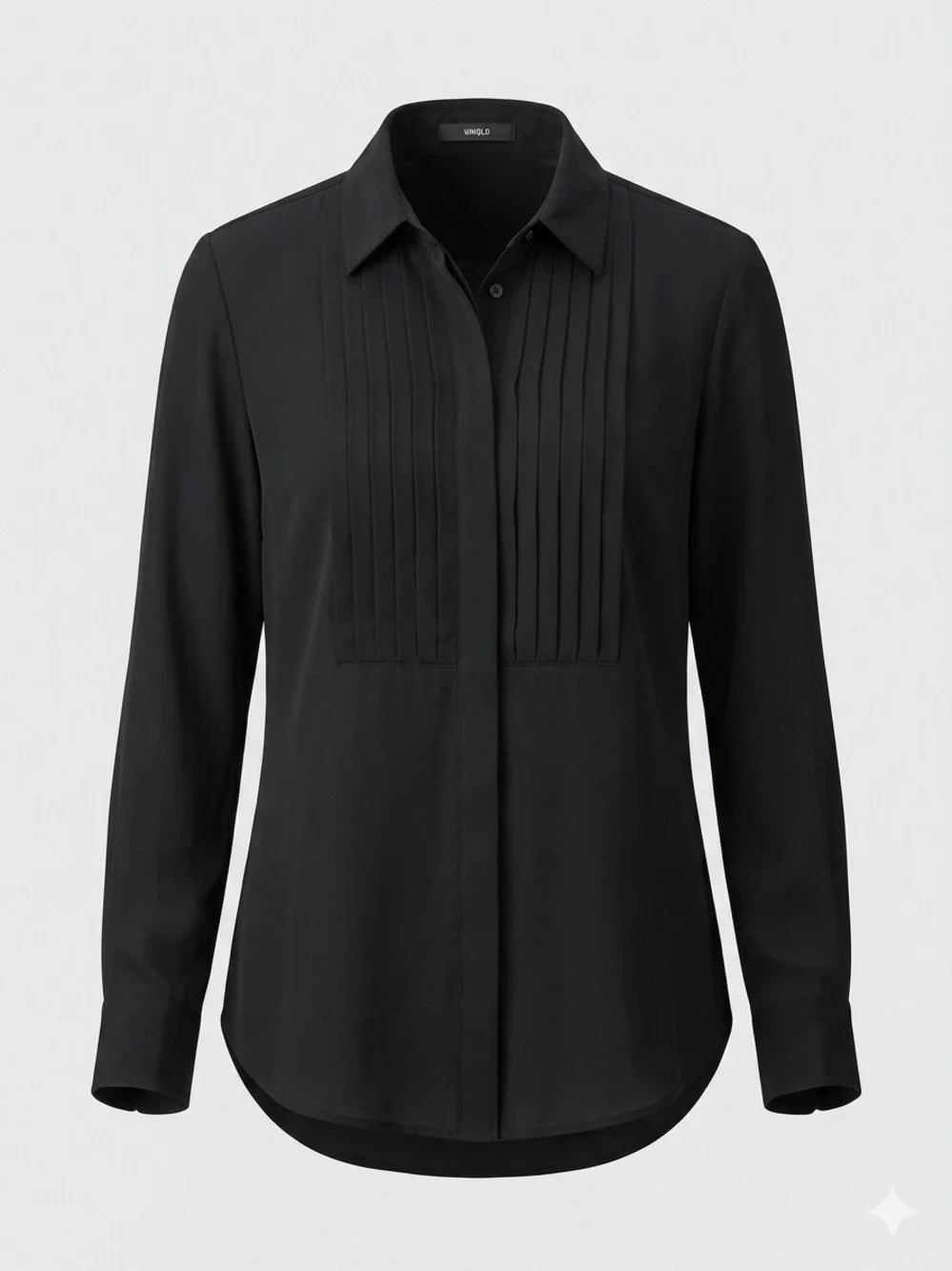 J. Crew Black Sheer Blouse